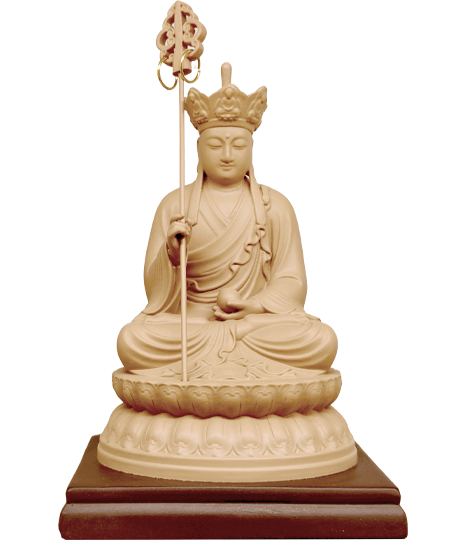 地藏王菩薩立體坐像10公分3吋